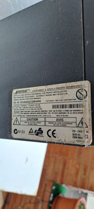 Bose Acoustimass 8 Series II Sistema di Altoparlan