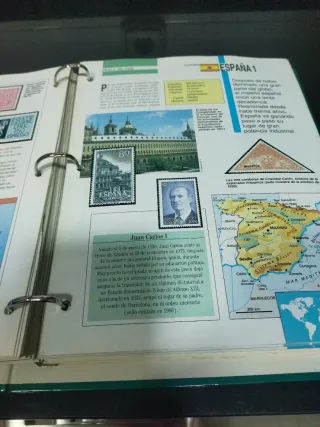 Álbum Coleccionable "Conocer y Coleccionar Sellos