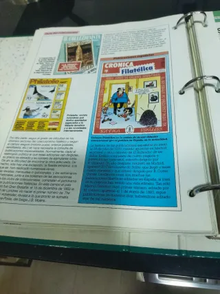 Álbum Coleccionable "Conocer y Coleccionar Sellos