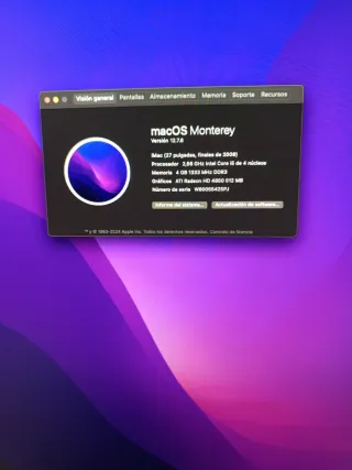 iMac 27 2009 Intel Core i5 4GB RAM