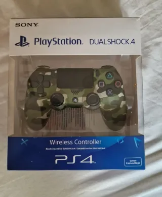 Mando PS4 Dualshock 4 Camuflaje Verde