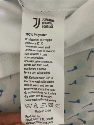 Maglia Juventus Firmata