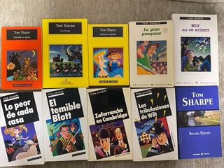Lote de libros de Tom Sharpe
