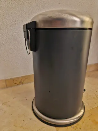 Cubo basura Ikea acero inoxidable 12 L