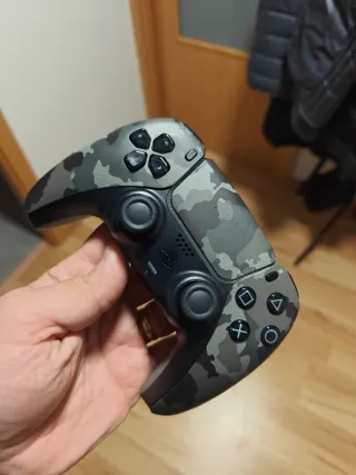 Mando PS5 Camuflaje + Joysticks Magneticos