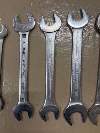 Lote 12 Llaves Fijas Dobles Palmera