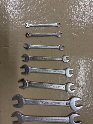 Lote 12 Llaves Fijas Dobles Palmera