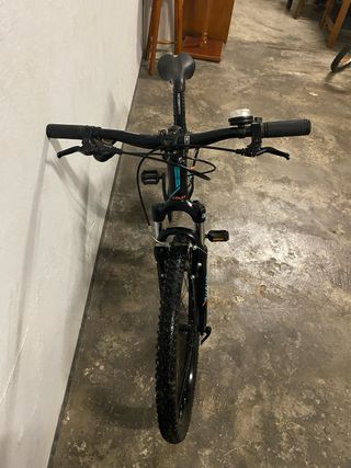 Bici Orbea Negra y Azul Niño