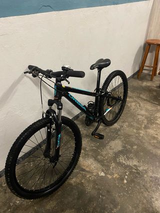 Bici Orbea Negra y Azul Niño