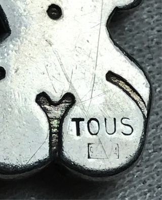 Oso Tous Plata Ley + Regalo