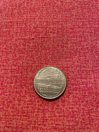 Moneta 200 Lire 1896-1996 Accademia GDF