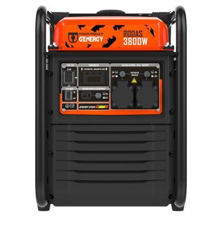 Generador Inverter GENERY Rodas 3800W Gasolina