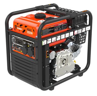 Generador Inverter GENERY Rodas 3800W Gasolina