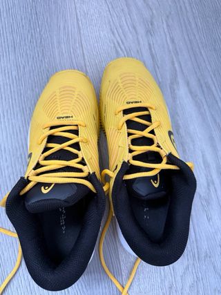 Zapatillas Padel Head Niño Amarillas