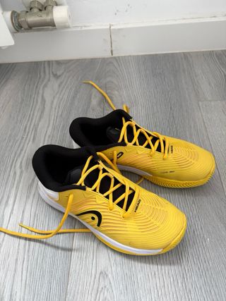 Zapatillas Padel Head Niño Amarillas