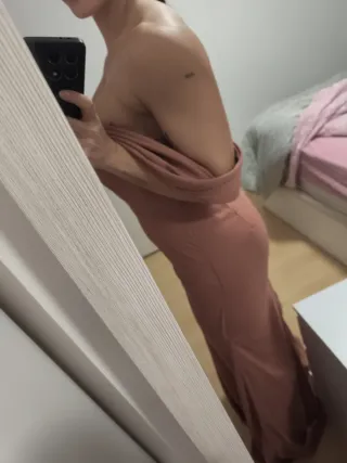 Vestido rosa sin estrenar!!!