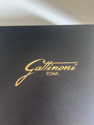 Tronchetto Gattinoni Pelle Nero Elastico laterale