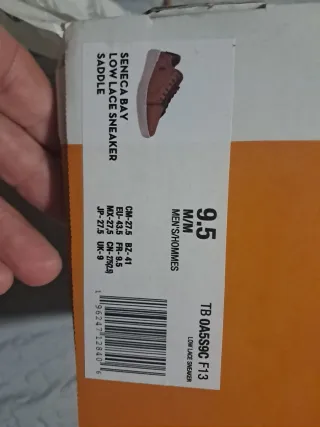 Timberland Seneca Bay Talla 43.5 Marrón/Beige