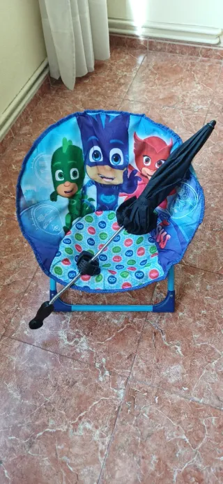 Carrito Bebecar verde 2 piezas