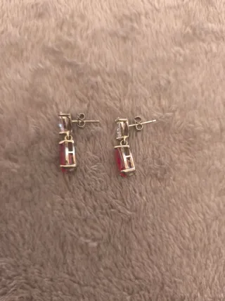 Conjunto collar, pendientes y anillo