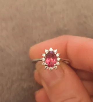 Conjunto collar, pendientes y anillo