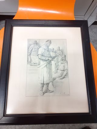 2 Quadri Stampe Sala Exposicion Colon Burgos