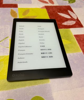 Lettore Kobo Aura One 8" Nero