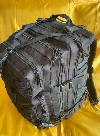 Mochila Táctica Negra 45L Nueva