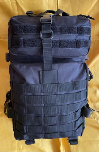 Mochila Táctica Negra 45L Nueva