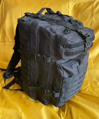 Mochila Táctica Negra 45L Nueva