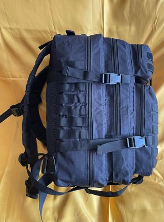 Mochila Táctica Negra 45L Nueva