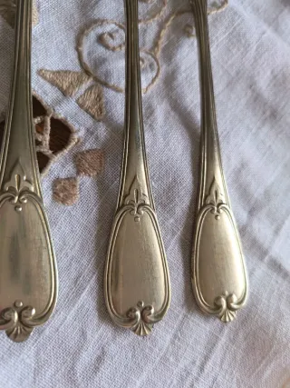 Servizio Vintage Wellner placcato A 1000 da pesce