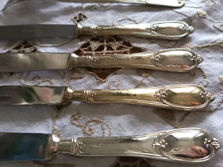 Servizio Vintage Wellner placcato A 1000 da pesce