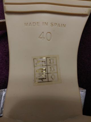 Sandalias Vaquetillas España Talla 40