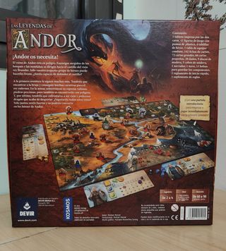 Juego de mesa Las Leyendas de Andor