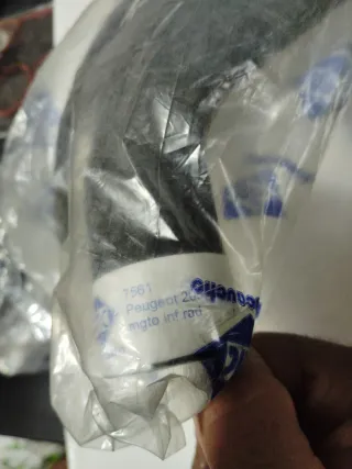 Manguito inferior radiador Peugeot 205