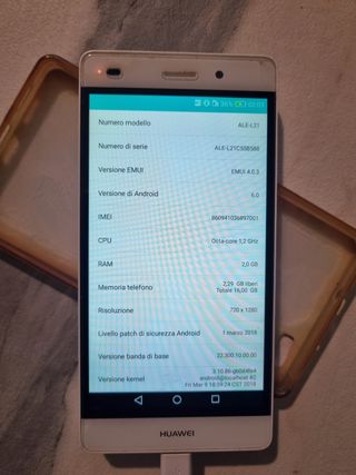 Huawei ALE-21 Smartphone Bianco