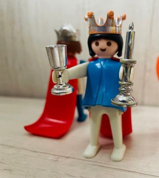 Rey reina medieval antiguo Playmobil