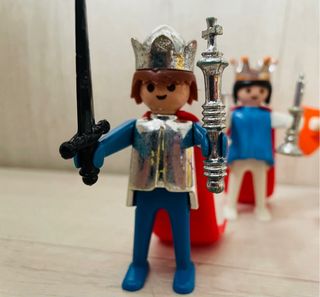 Rey reina medieval antiguo Playmobil