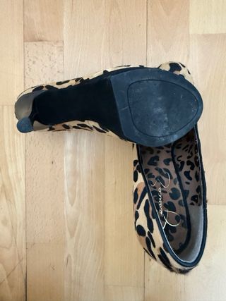 Zapatos tacón estampado leopardo Jessica Simpson