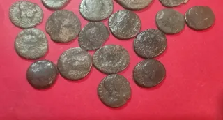 Lote 21 Monedas Romanas Antiguas para datar