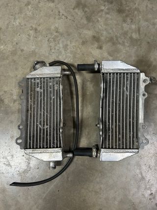 Doble radiador aluminio