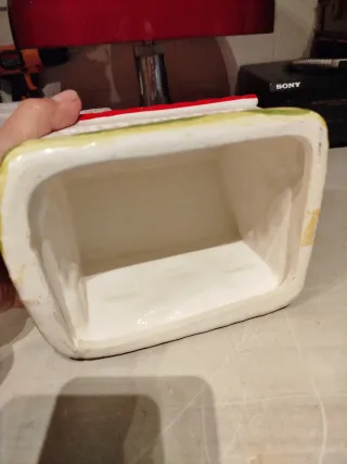 Casita cerámica antigua vintage