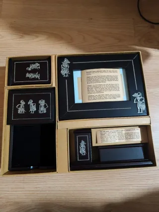 Set organizador escritorio decoración artesanal