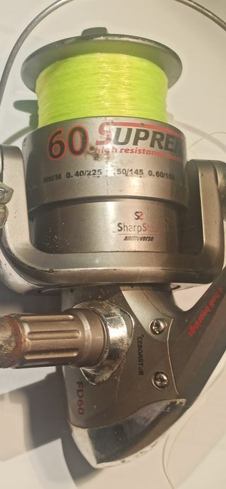 Carrete de pesca 60. SUPREME