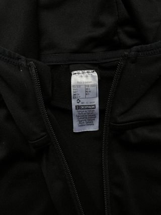 Tuta sportiva Kalenji nera taglia S