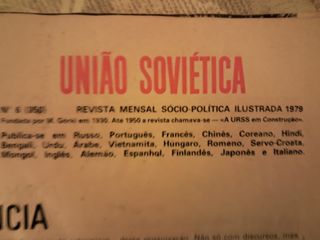 Revistas União Soviética 1979