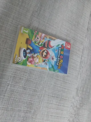 Nintendo Switch Azul/Rojo + Mario + Cargador