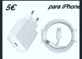 Cargador iPhone 5€