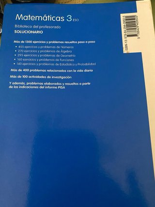 GUIA MATEMATICAS 3 ESO LA CASA DEL SABER SANTIL...